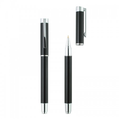 Black Gemini Executive Roller Ball Pen